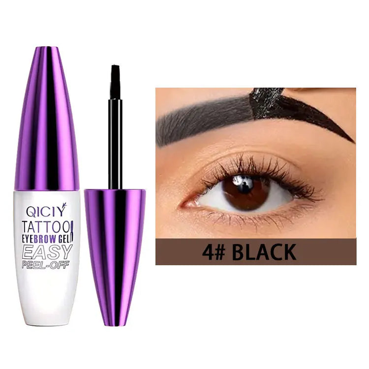Dyeing Eye Brow Tattoo Tint Peel Off Eyebrow Eyeliner Freckles Dye Cream Waterproof Eyebrow Enhancer Gel Make Up Cosmetic Tool by Home for Health and Beauty