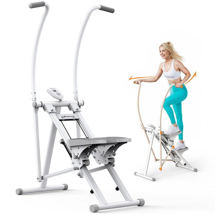 MERACH Stair Stepper Compact Folding Climber For FullBody Workout by Home for Health and Beauty