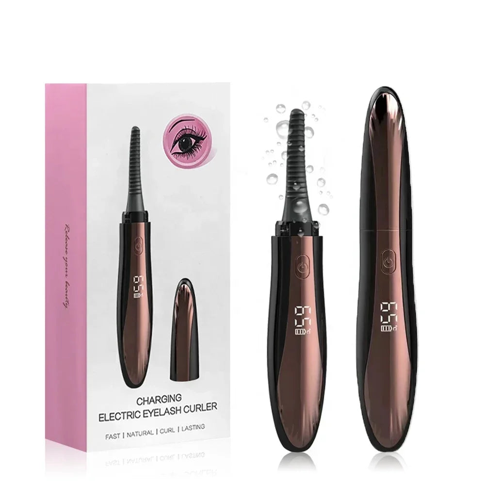 Heated Eyelash Curler USB Rechargeable 4 Modes