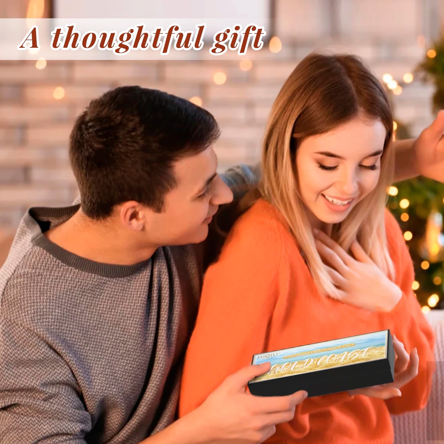 Gold Coast Six Fragrance Oils Gift Set for Aromatherapy