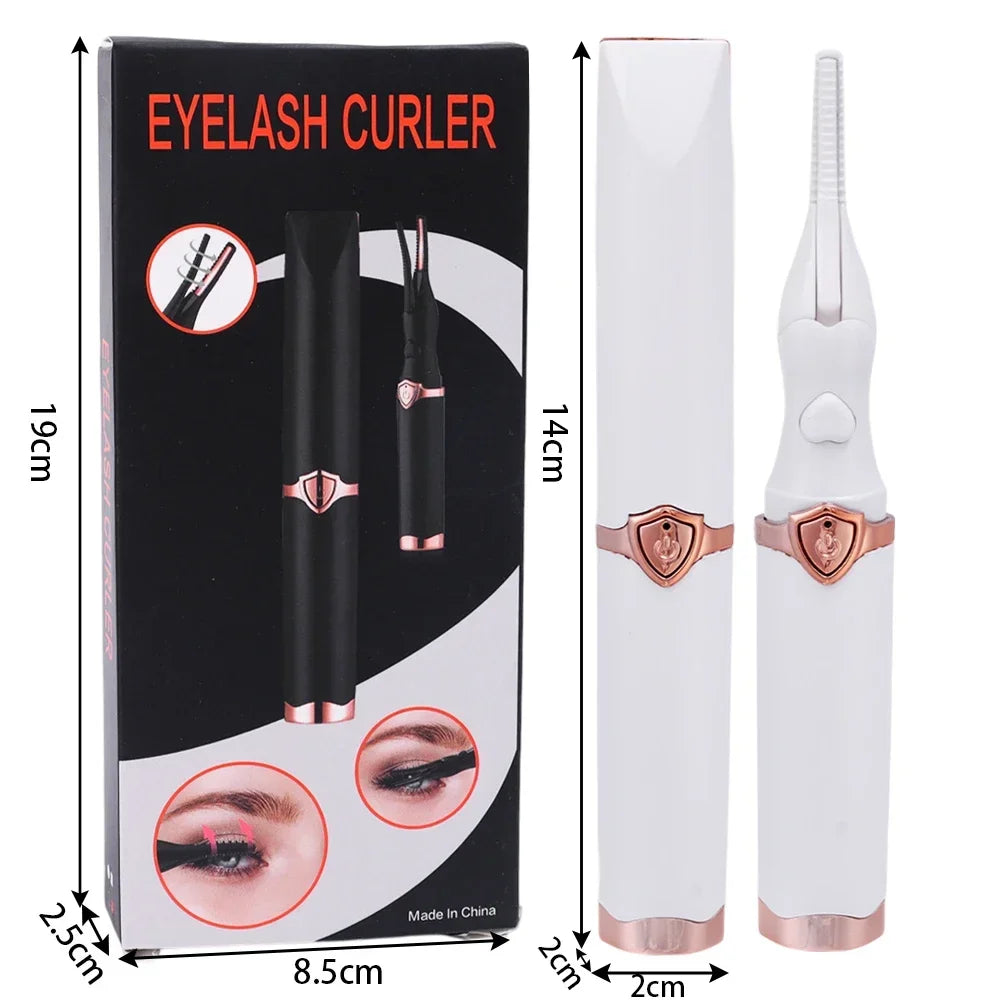 Professional Electric Eyelash Curler Quick Heating USB Rechargeable