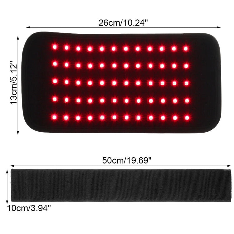 LED Portable Heat Pad For Face And Body Pain Relief by Home for Health and Beauty