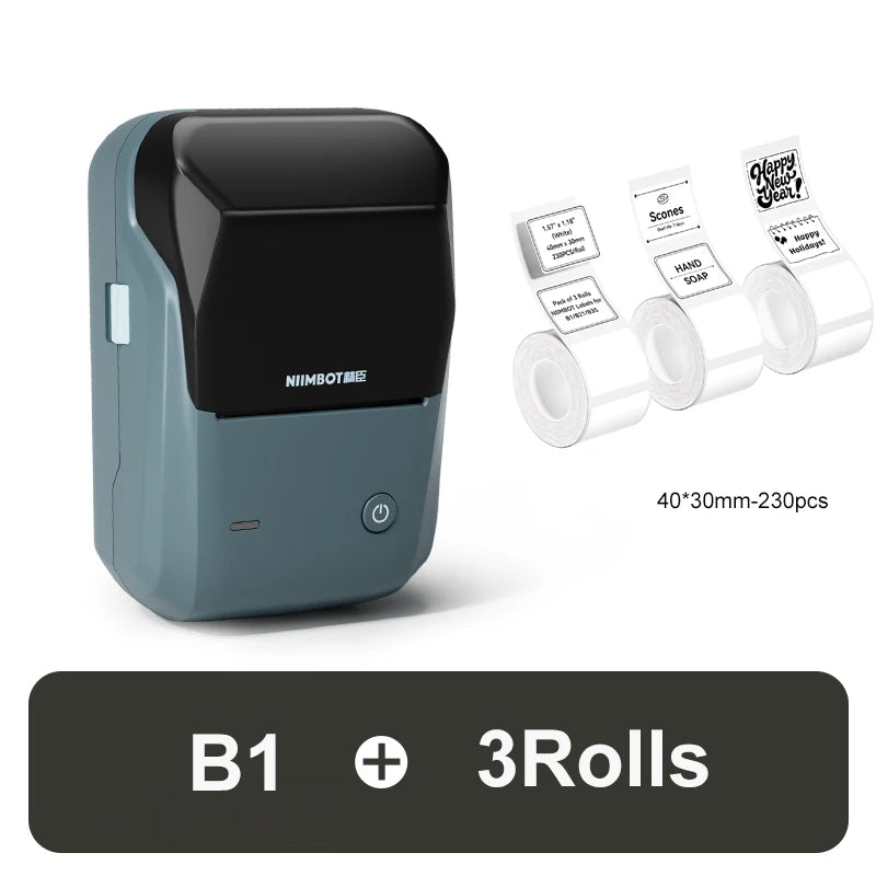 Bluetooth Portable Thermal Label Printer For Packaging