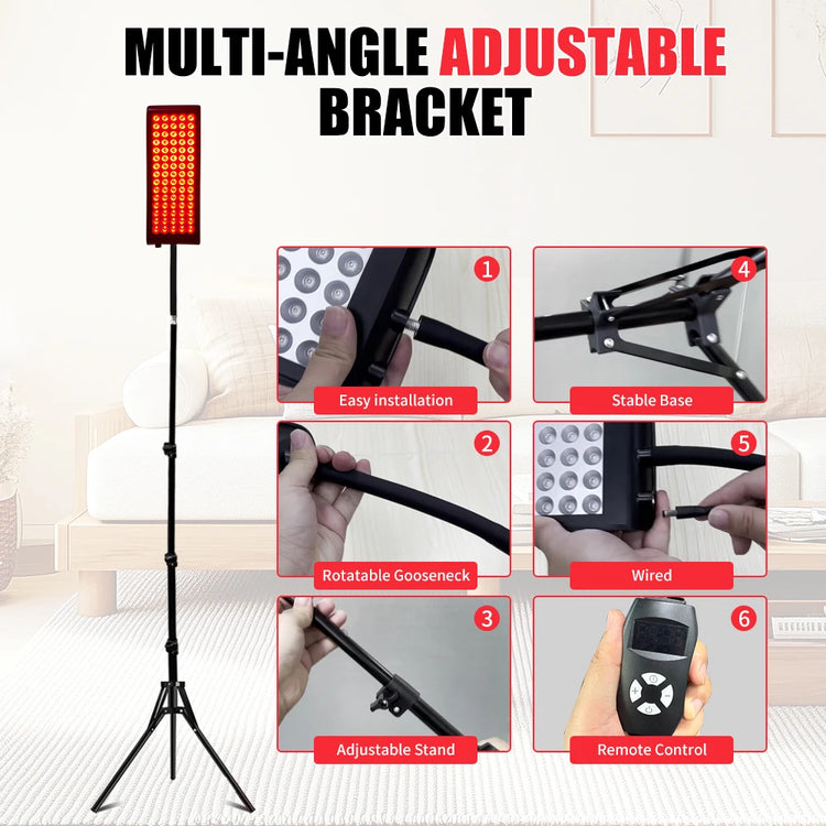 Red Light Therapy for Face Body Red Infrared Light Therapy Device Full Body Red Light Therapy Devices, 660nm and 850nm Near Infr by Home for Health and Beauty
