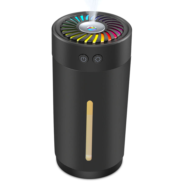 300ml Mini Ultrasonic Humidifier USB with 7 Colors LED Light Dual Mist Modes for Home/Office/Baby Room/Bedroom/Car Travel/Yoga by Home for Health and Beauty