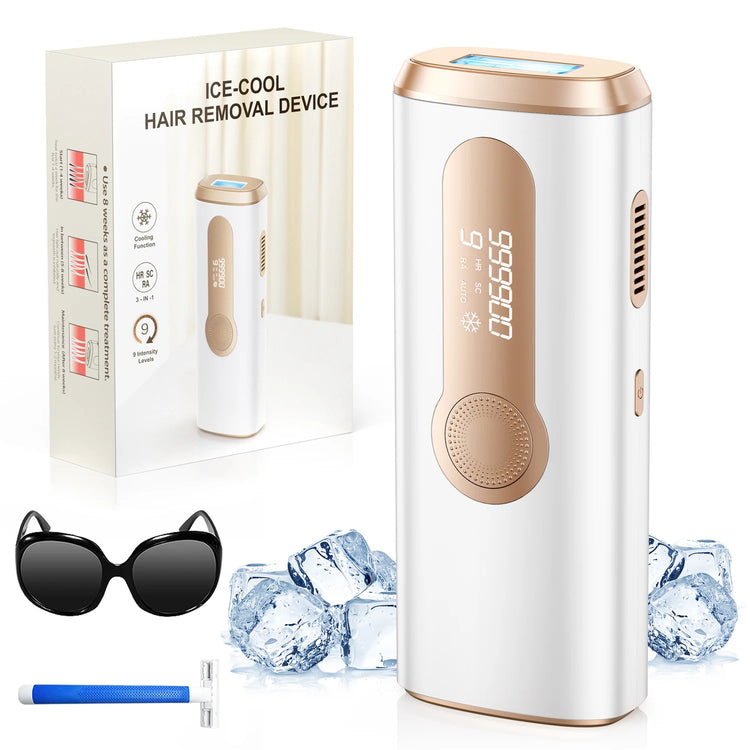 IPL Hair Removal Epilator Laser Permanent Painless Machine by Home for Health and Beauty