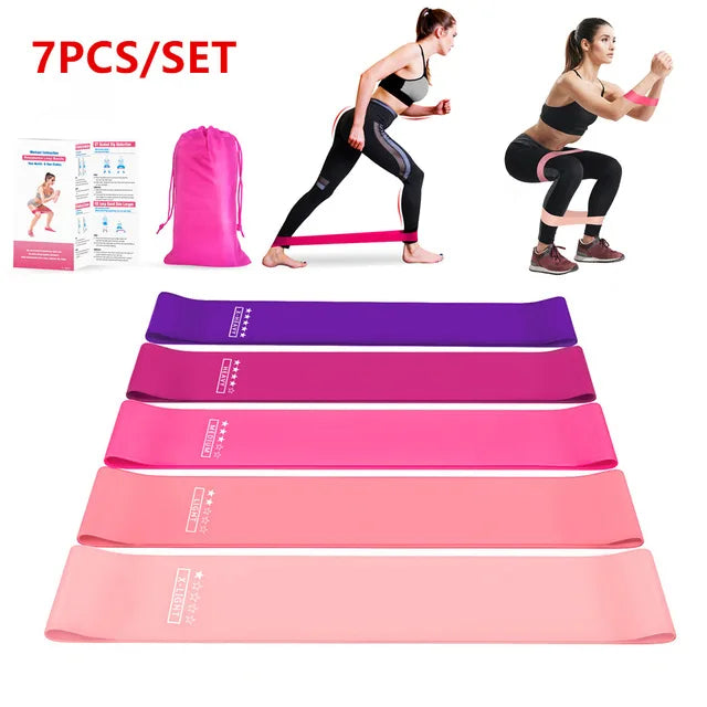Fitness Resistance Bands Yoga Stretch Pull Up Training