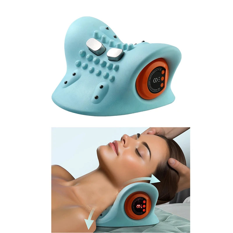 Neck Massager With Shoulder and Finger Pressure
