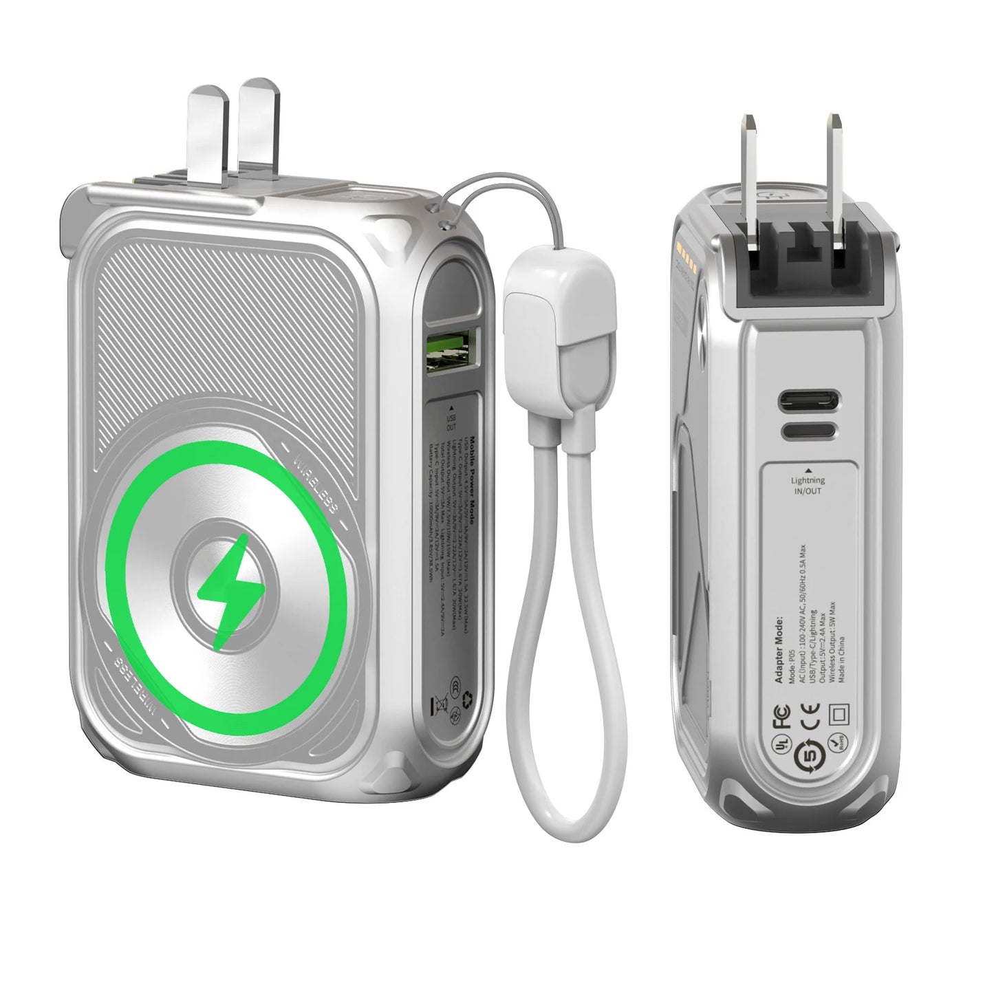 22.5W Magnetic Wireless Power Bank