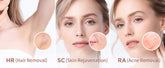 IPL Hair Removal Safe Permanent Painless Epilator Face Body Arms Leg Whole Body Treatment For Men Women Home Use by Home for Health and Beauty