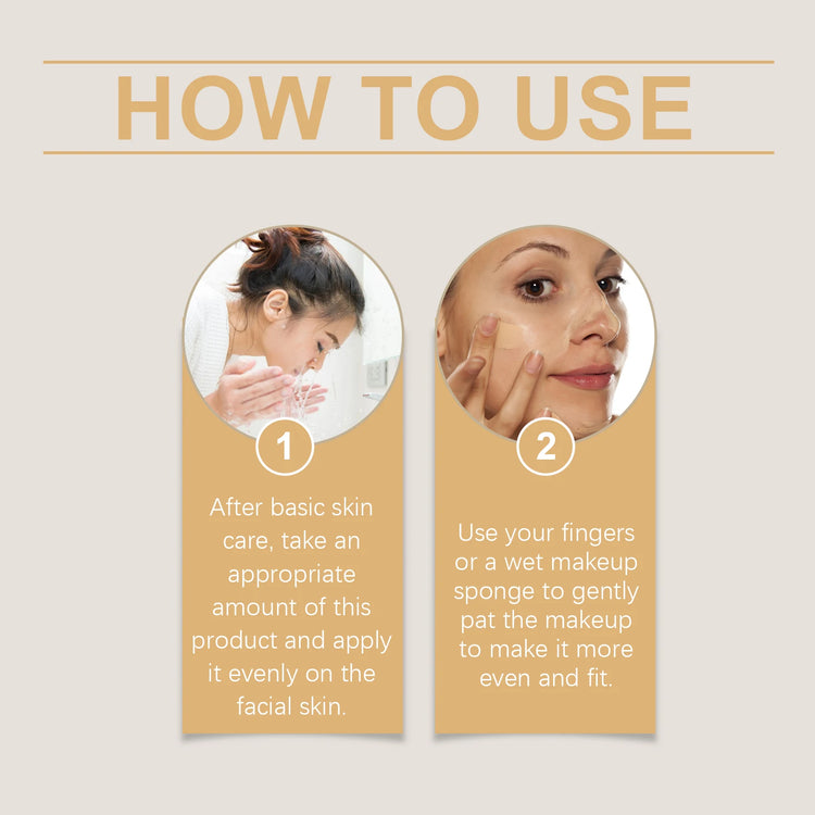 EELHOPE Color Changing Foundation Natural Moisturizing Refreshing Lasting Makeup Improve Skin Tone Perfect Coverage Foundation by Home for Health and Beauty