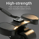 2-Wheels Ab Roller with LCD – Home Gym Equipment, Elbow Support, Non-Slip Handles, Tracks Time & Calories Burned. by Home for Health and Beauty