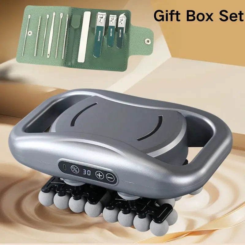 Muscle Massager Gun with 42 Massage Heads LED Digital Display 10min Smart Timer 9 Speed Modes Type-C Fast Cha by Home for Health and Beauty