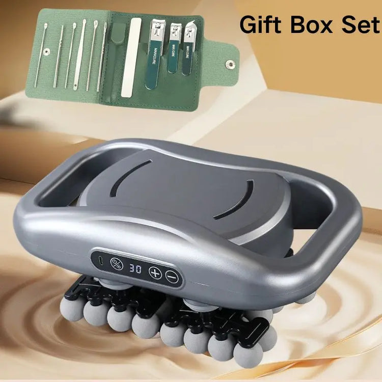 Muscle Massager Gun with 42 Massage Heads LED Digital Display 10min Smart Timer 9 Speed Modes Type-C Fast Cha by Home for Health and Beauty
