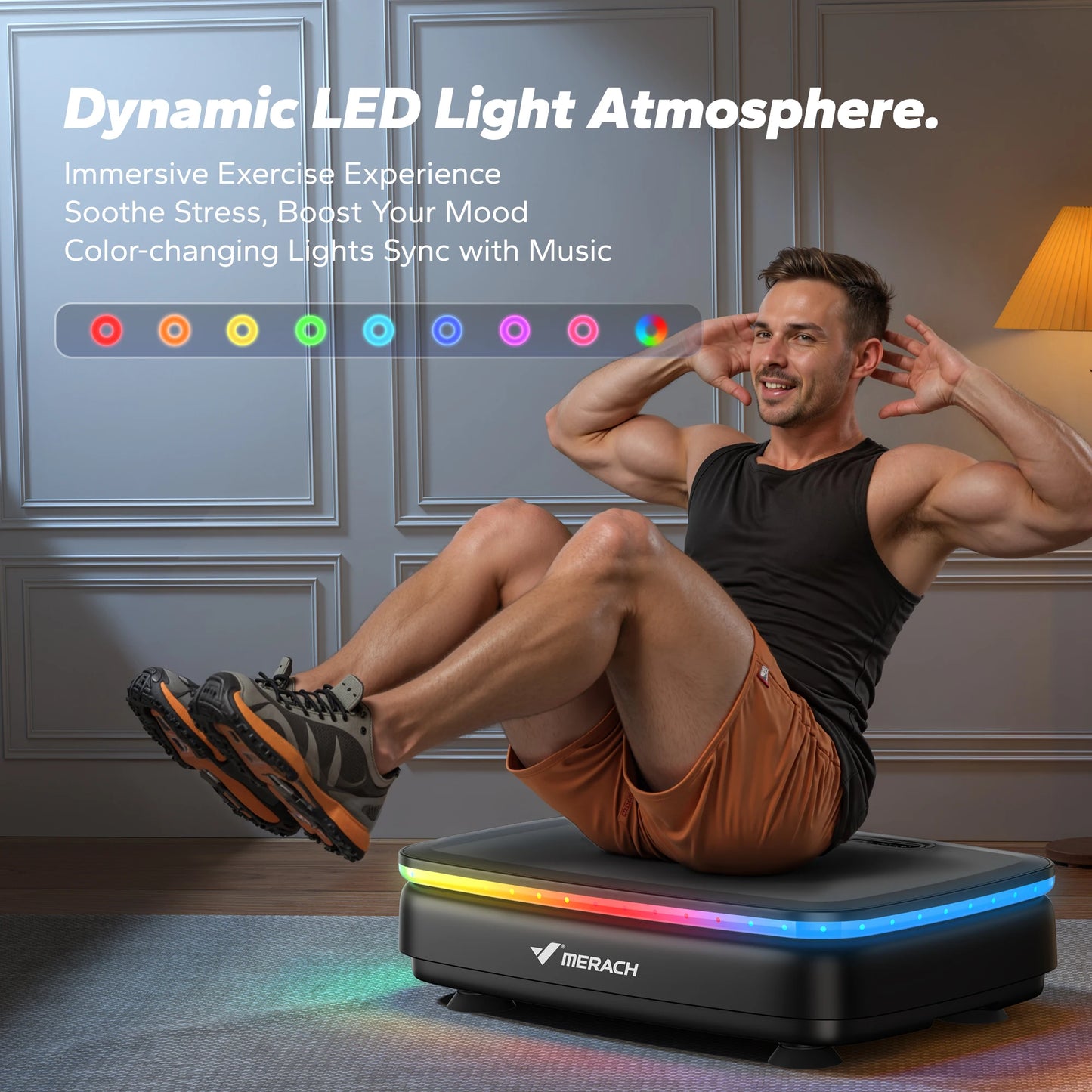 Vibration Plate Exercise Machine For Full Body Workout