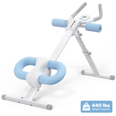 Ab Machine Adjustable Trainer For Core And Abs Workout by Home for Health and Beauty