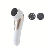Electric Foot Callus Remover Rechargeable Pedicure Kit 2 Speed Exfoliating Tool for Smooth Heels by Home for Health and Beauty