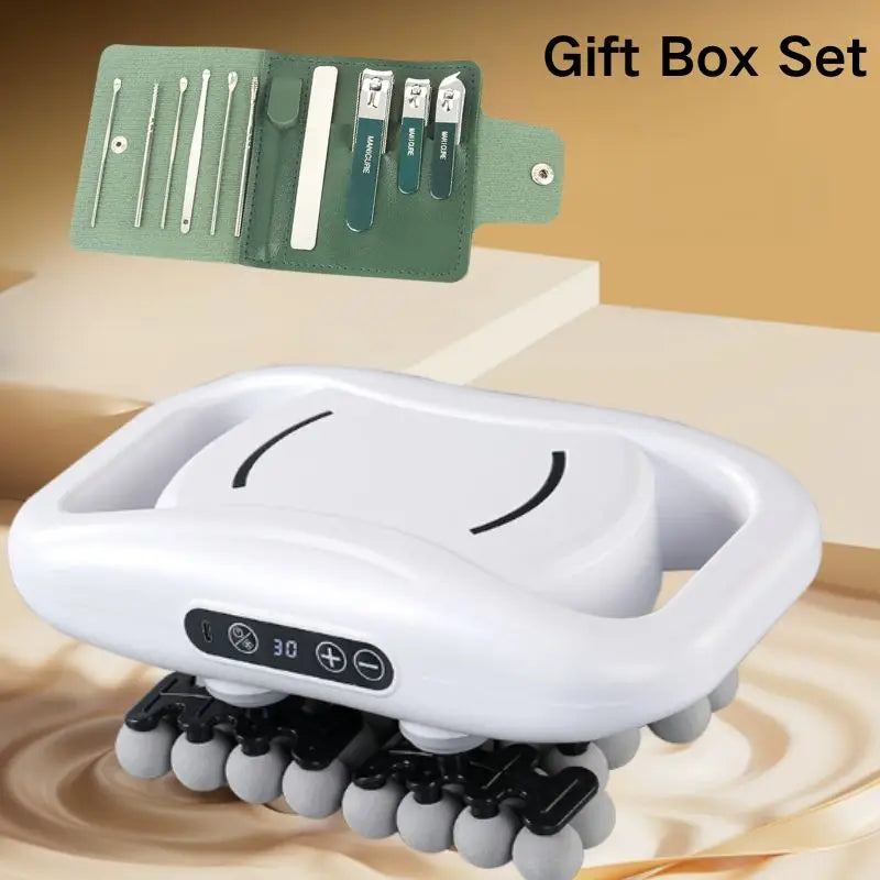 Muscle Massager Gun with 42 Massage Heads LED Digital Display 10min Smart Timer 9 Speed Modes Type-C Fast Cha by Home for Health and Beauty