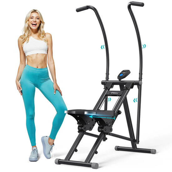 MERACH Stair Stepper Compact Folding Climber For FullBody Workout by Home for Health and Beauty