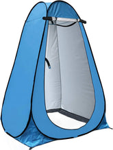 Blue Pop Up Privacy Shower Tent by Home for Health and Beauty