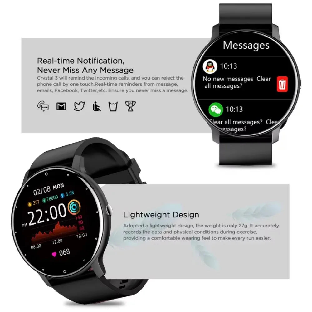 Woman Smartwatch Bluetooth Call Voice Assistant Custom Watchface 1.39inch Full Touch Screen Korean Support Smart Watch 2026 by Home for Health and Beauty