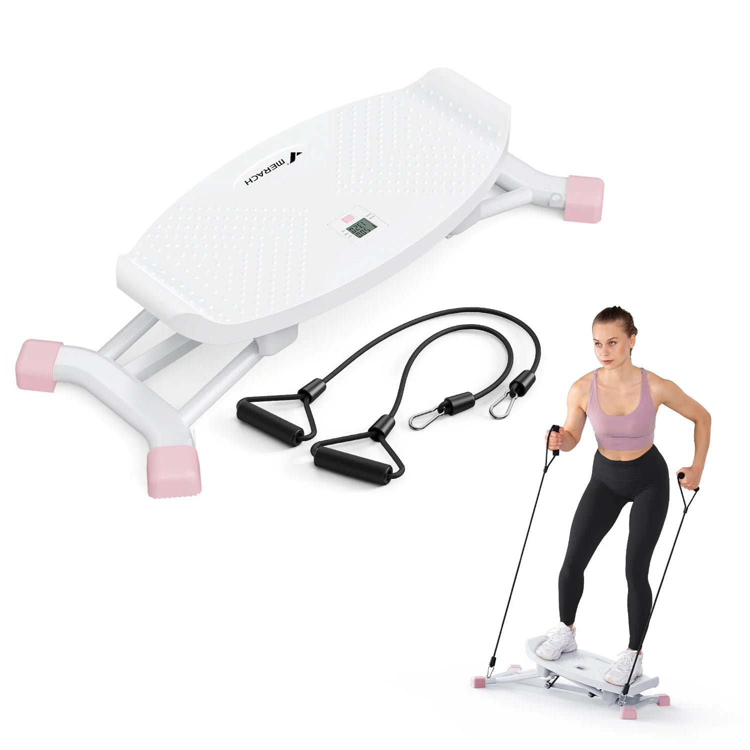 Ski Machine Simulated Ski Training Cardio Fitness Equipment by Home for Health and Beauty