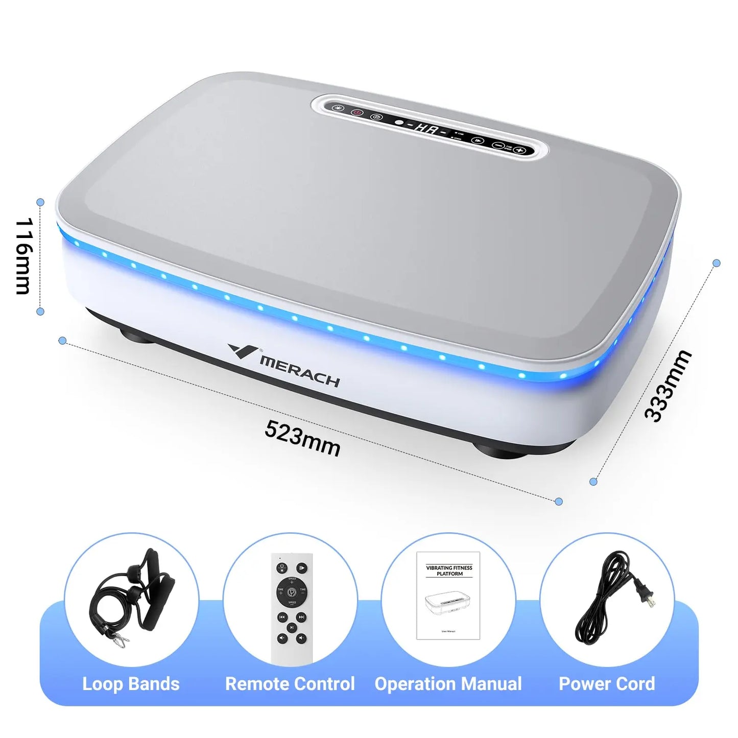 Vibration Plate Exercise Machine For Full Body Workout