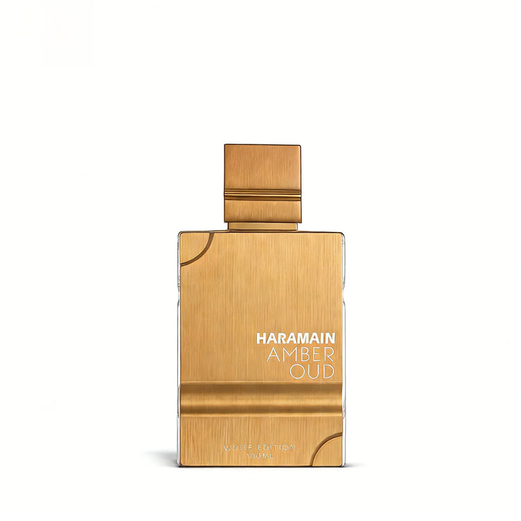 Al Haramain Amber Oud White Edition for Unisex - Arabian Perfume for Women & Men - Long Lasting Fragrance with Notes of Bergamot, Jasmine, Patchouli, Musk, Vanilla - Arabic Eau de Parfum Spray - 2 oz Christmas, Halloween, and by Home for Health and Beauty