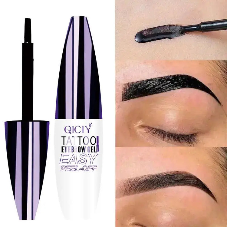 Dyeing Eye Brow Tattoo Tint Peel Off Eyebrow Eyeliner Freckles Dye Cream Waterproof Eyebrow Enhancer Gel Make Up Cosmetic Tool by Home for Health and Beauty