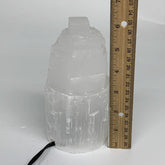 Selenite Crystal Lamp Satin Spar Tower by Home for Health and Beauty