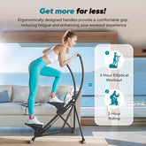 MERACH Stair Stepper Compact Folding Climber For FullBody Workout by Home for Health and Beauty