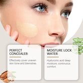 EELHOPE Color Changing Foundation Natural Moisturizing Refreshing Lasting Makeup Improve Skin Tone Perfect Coverage Foundation by Home for Health and Beauty