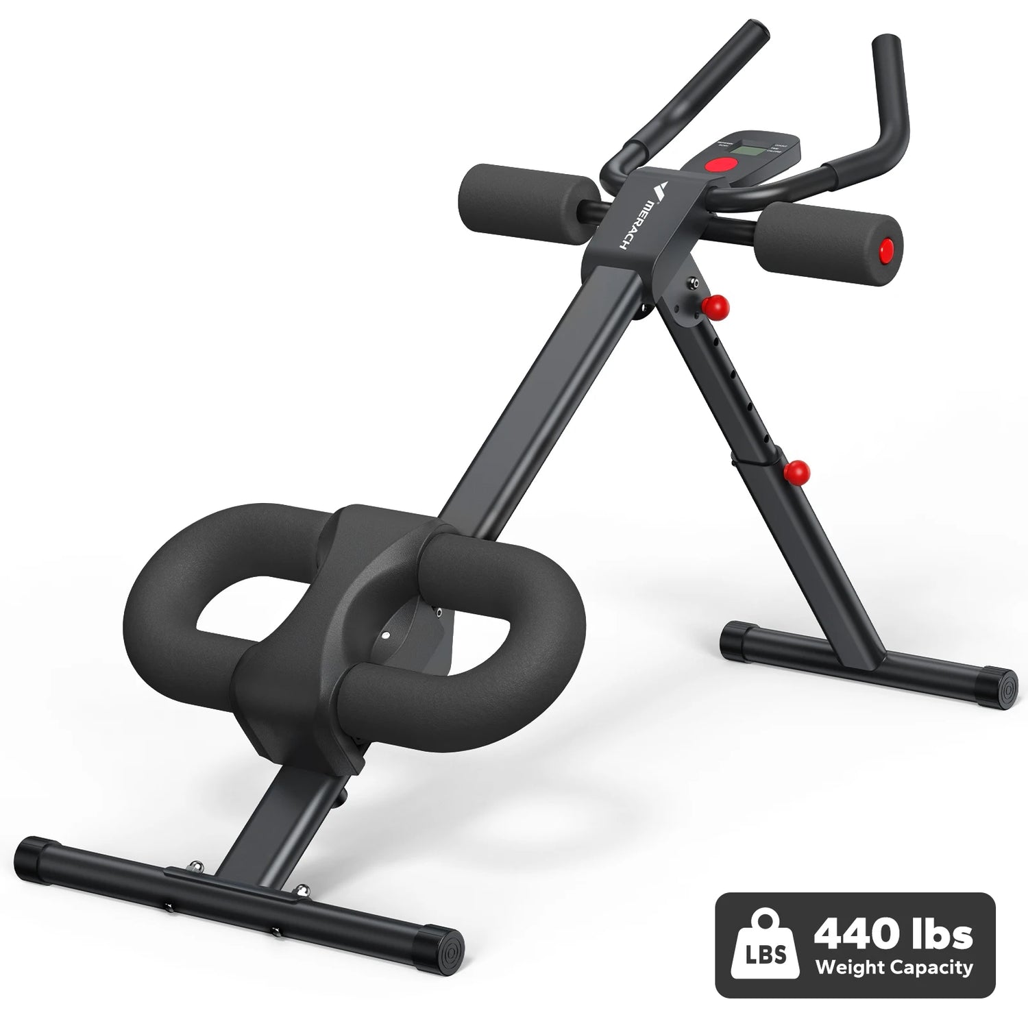 Ab Machine Adjustable Trainer For Core And Abs Workout by Home for Health and Beauty
