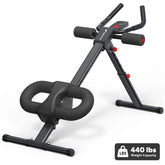 Ab Machine Adjustable Trainer For Core And Abs Workout by Home for Health and Beauty