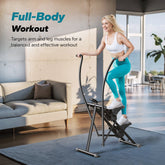 MERACH Stair Stepper Compact Folding Climber For FullBody Workout by Home for Health and Beauty