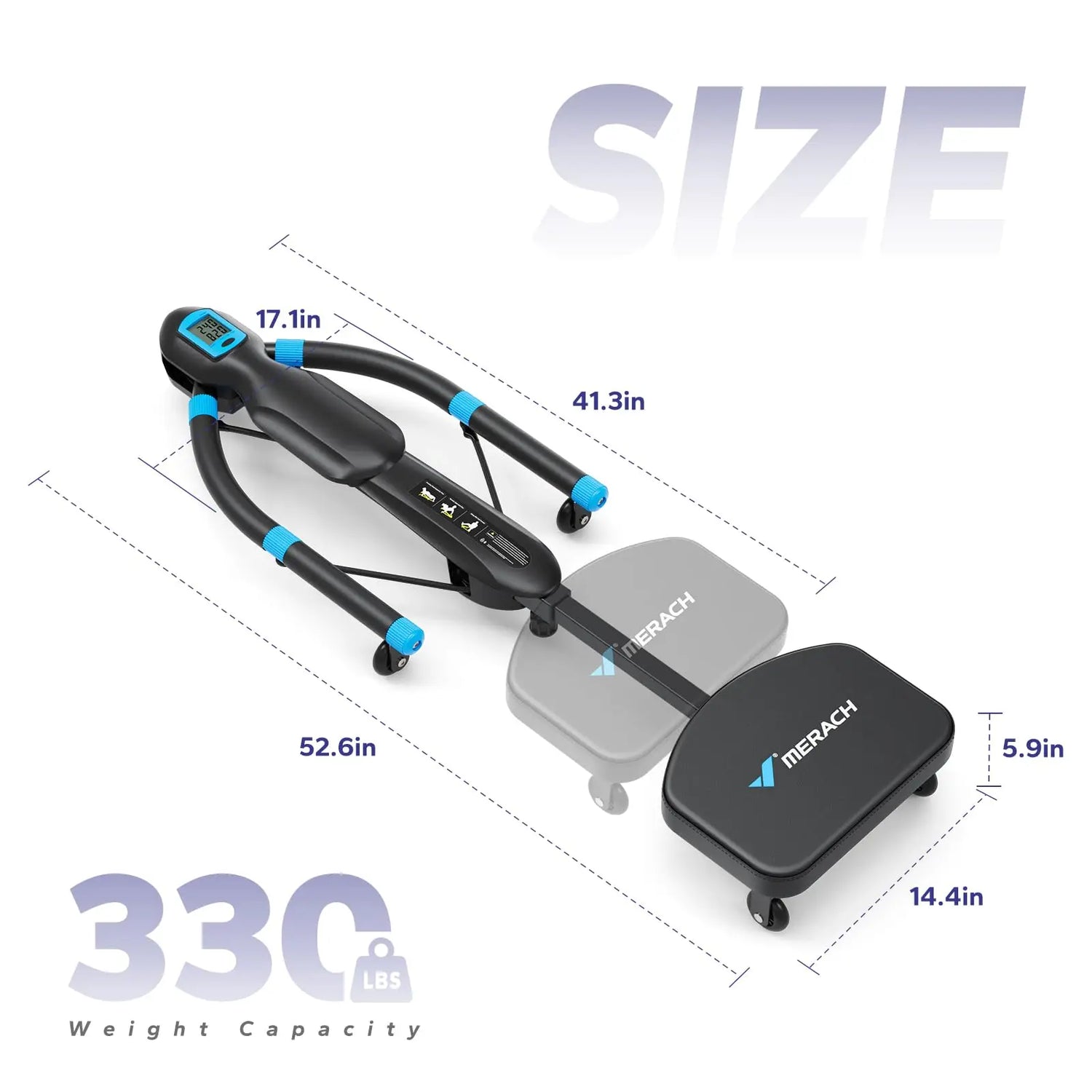 MERACH Core Trainers Ab Machines Rowing Machine Belly Training Dragonfly Machine for Home Gym Multifunctional Fitness Equipment by Home for Health and Beauty