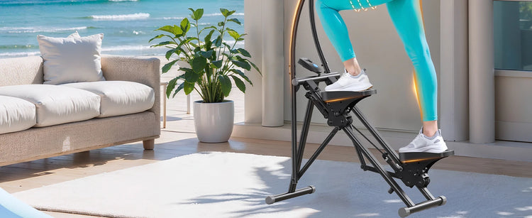 MERACH Stair Stepper Compact Folding Climber For FullBody Workout by Home for Health and Beauty