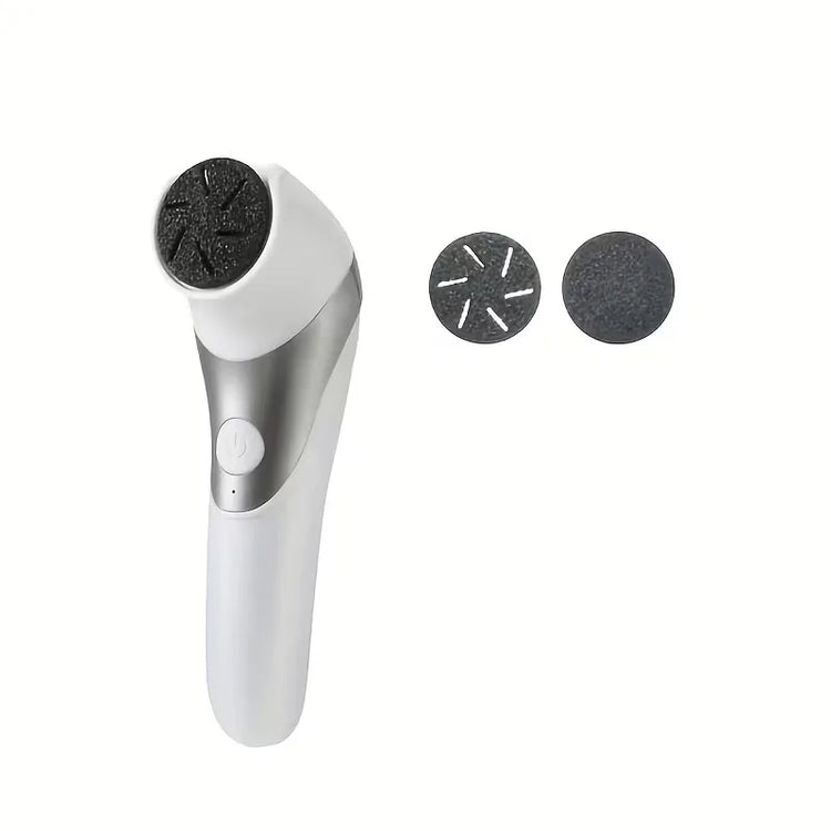Electric Foot Callus Remover Rechargeable Pedicure Kit 2 Speed Exfoliating Tool for Smooth Heels by Home for Health and Beauty