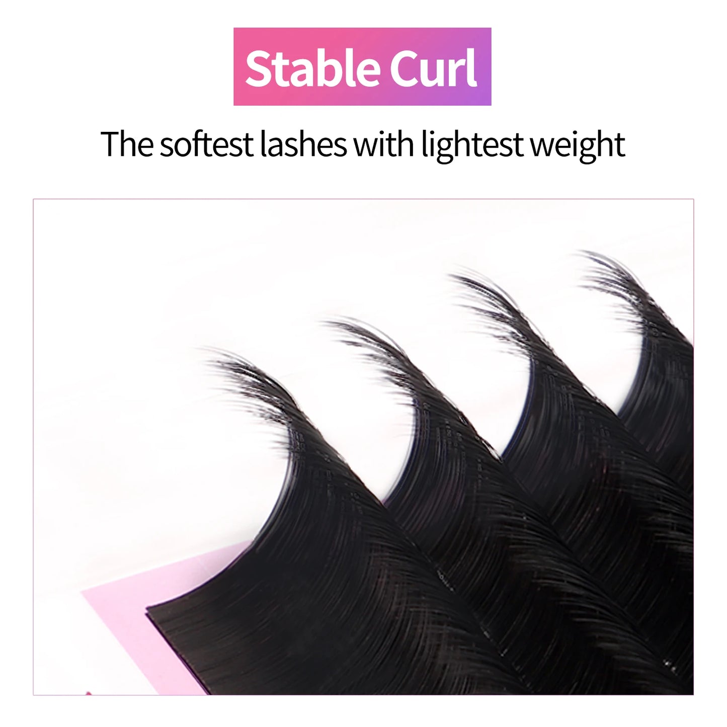 Faux Mink Matte Lashes Natural Classic Eyelash Extensions