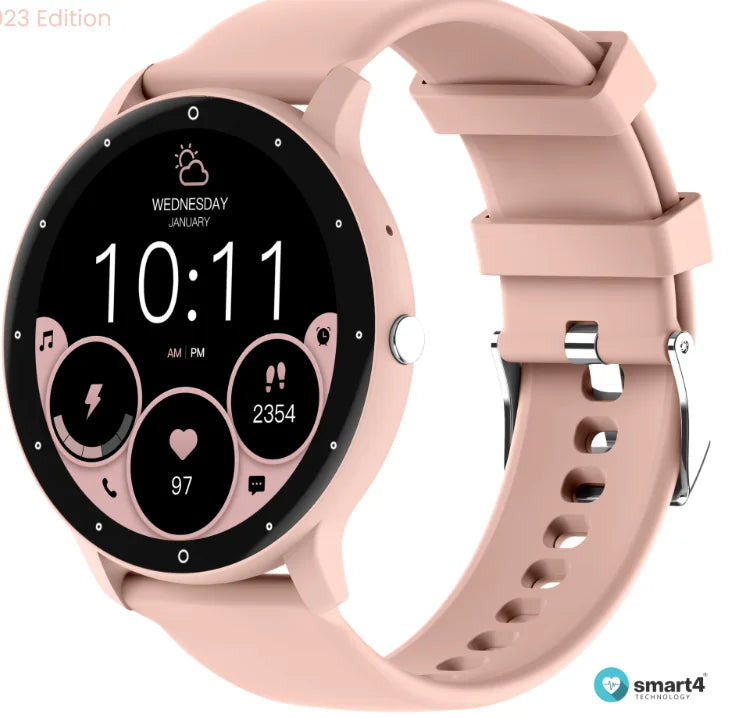 Woman Smartwatch Bluetooth Call Voice Assistant Custom Watchface 1.39inch Full Touch Screen Korean Support Smart Watch 2026 by Home for Health and Beauty