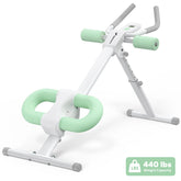 Ab Machine Adjustable Trainer For Core And Abs Workout by Home for Health and Beauty