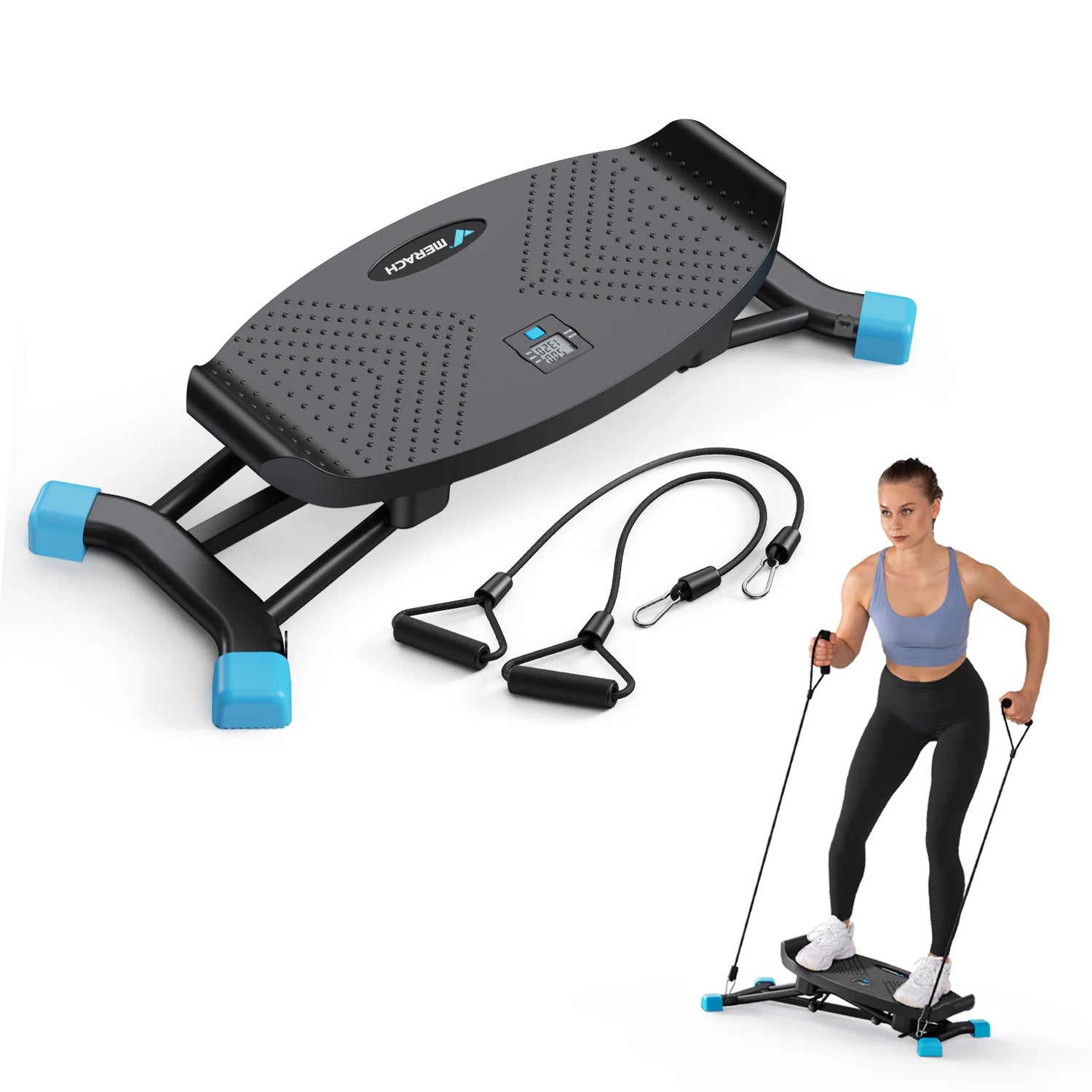 Ski Machine Simulated Ski Training Cardio Fitness Equipment by Home for Health and Beauty