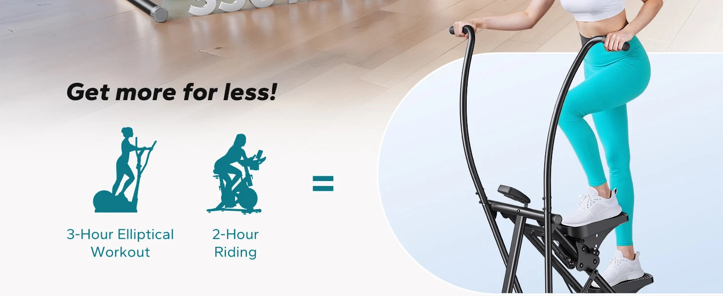 MERACH Stair Stepper Compact Folding Climber For FullBody Workout by Home for Health and Beauty
