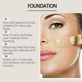 EELHOPE Color Changing Foundation Natural Moisturizing Refreshing Lasting Makeup Improve Skin Tone Perfect Coverage Foundation by Home for Health and Beauty