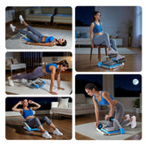 MERACH Ab Machine for Stomach Workout with 3 Adjustable Resistance&Automatic Rebound,Sit Up Machine with 330 LBS Weight Capacity by Home for Health and Beauty