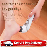 Electric Foot Callus Remover Rechargeable Pedicure Kit 2 Speed Exfoliating Tool for Smooth Heels by Home for Health and Beauty
