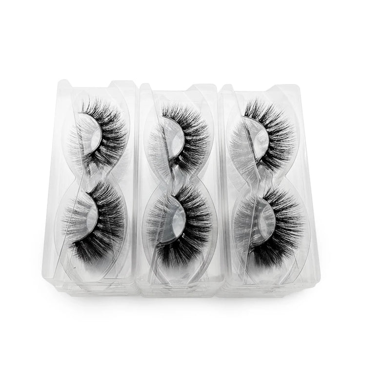 3D Mink Eyelashes Natural Wispy Bulk Wholesale by Home for Health and Beauty