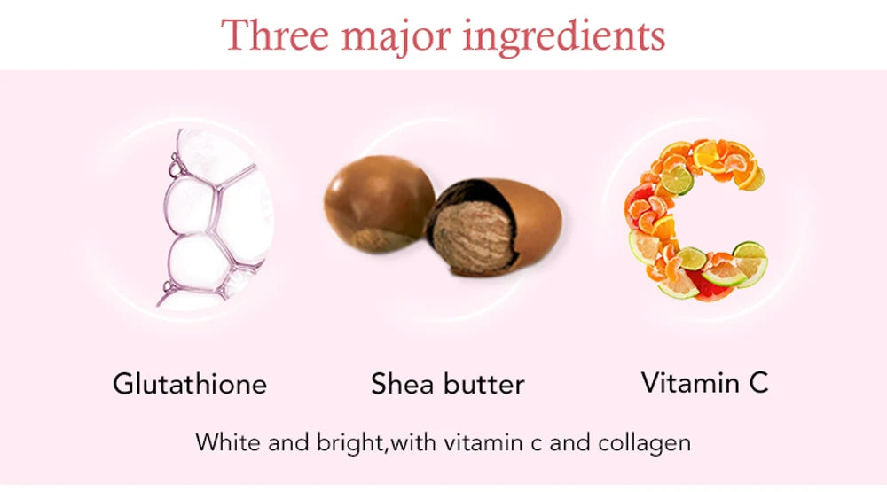 AILKE Organic Shea Butter Oil Whitening Cream, Brightening, Moisturizing, Smooth Nourish, Soften Skin, for Face, Body, 100ml by Home for Health and Beauty