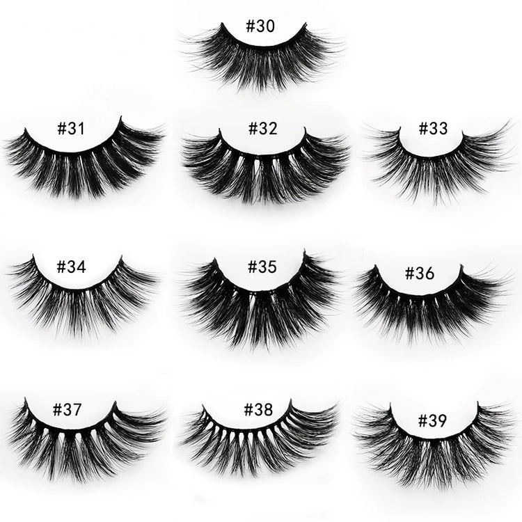 3D Mink Eyelashes Natural Wispy Bulk Wholesale by Home for Health and Beauty