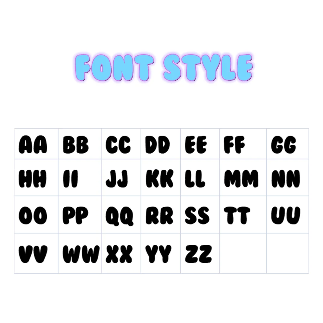 Custom Enamel Bubble Letter Necklace With Zirconia Name Pendant